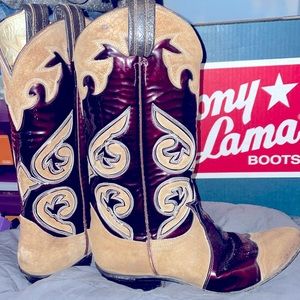 Vintage Tony Lama boots!jeans, a cute dress, cut off jean shorts!